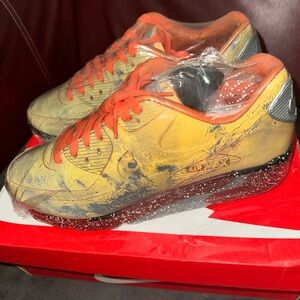 Mens Size 10.5 - Nike Air Max 90 QS Mars Landing Stone Magma (CD0920 600) NEW!